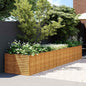 Jardinera acero corten 100x100x36 cm