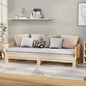 Solid pine pull-out sofa bed 2x(80x200) cm