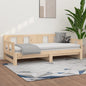 Sofá cama de madera maciza de pino 3 colores