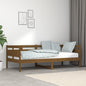 Diván sin colchón 100x200 cm madera maciza de pino