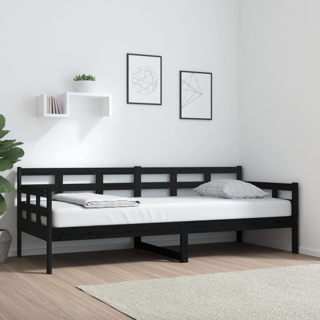 Daybed without mattress 100x200 cm solid pine wood