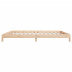 Cama apilable de madera pino maciza 100x200 cm