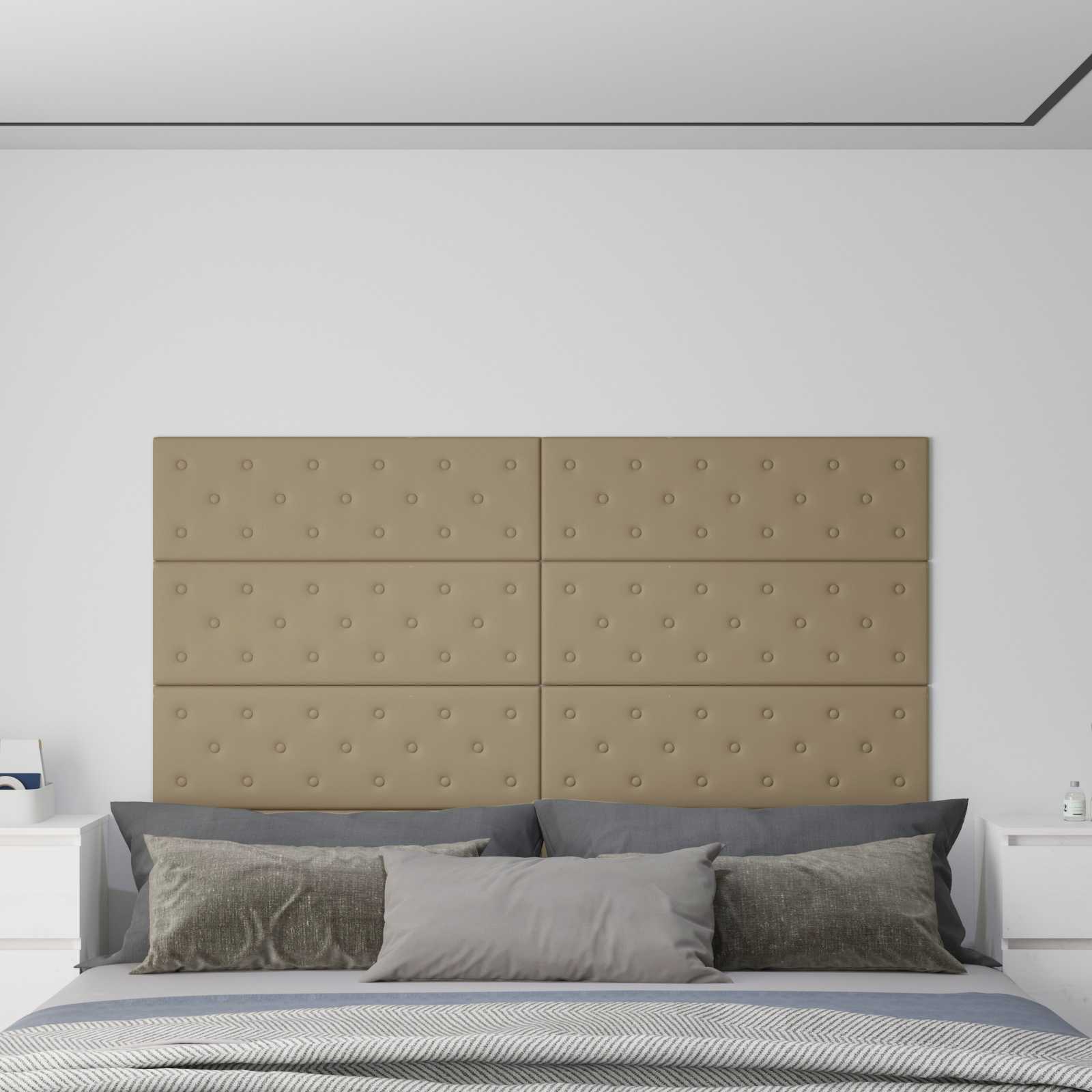 Cabecero de Pared 12 pcs Azul Terciopelo