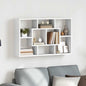 Engineered Wood Wall Shelf White 85x16x52.5 cm