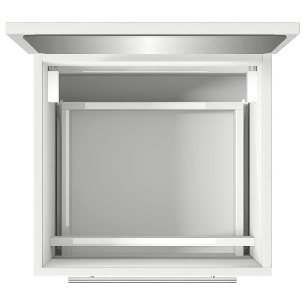 Armario de baño con espejo blanco 41x38,5x48 cm