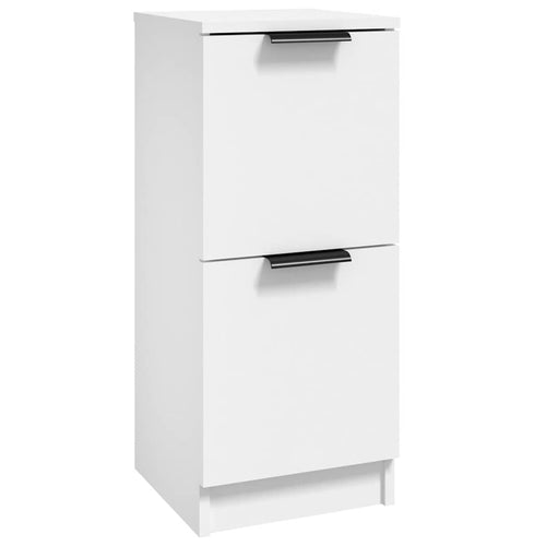 Aparador em contraplacado branco 30x30x70 cm