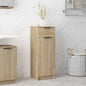 Sonoma Oak Plywood Bathroom Cabinet 32x33.5x90 cm