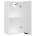 Armario de baño de pared blanco 32x20x67 cm