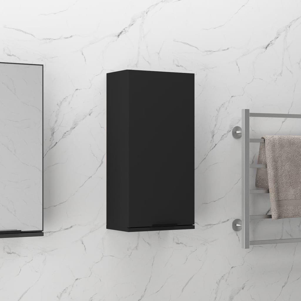Armario de baño de pared blanco 32x20x67 cm