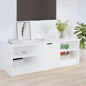 TV unit with 2 drawers BODO brown pine wood 91.5x44.5x56 cm
