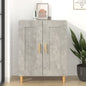Aparador de madera contrachapada blanco 69,5x34x90 cm