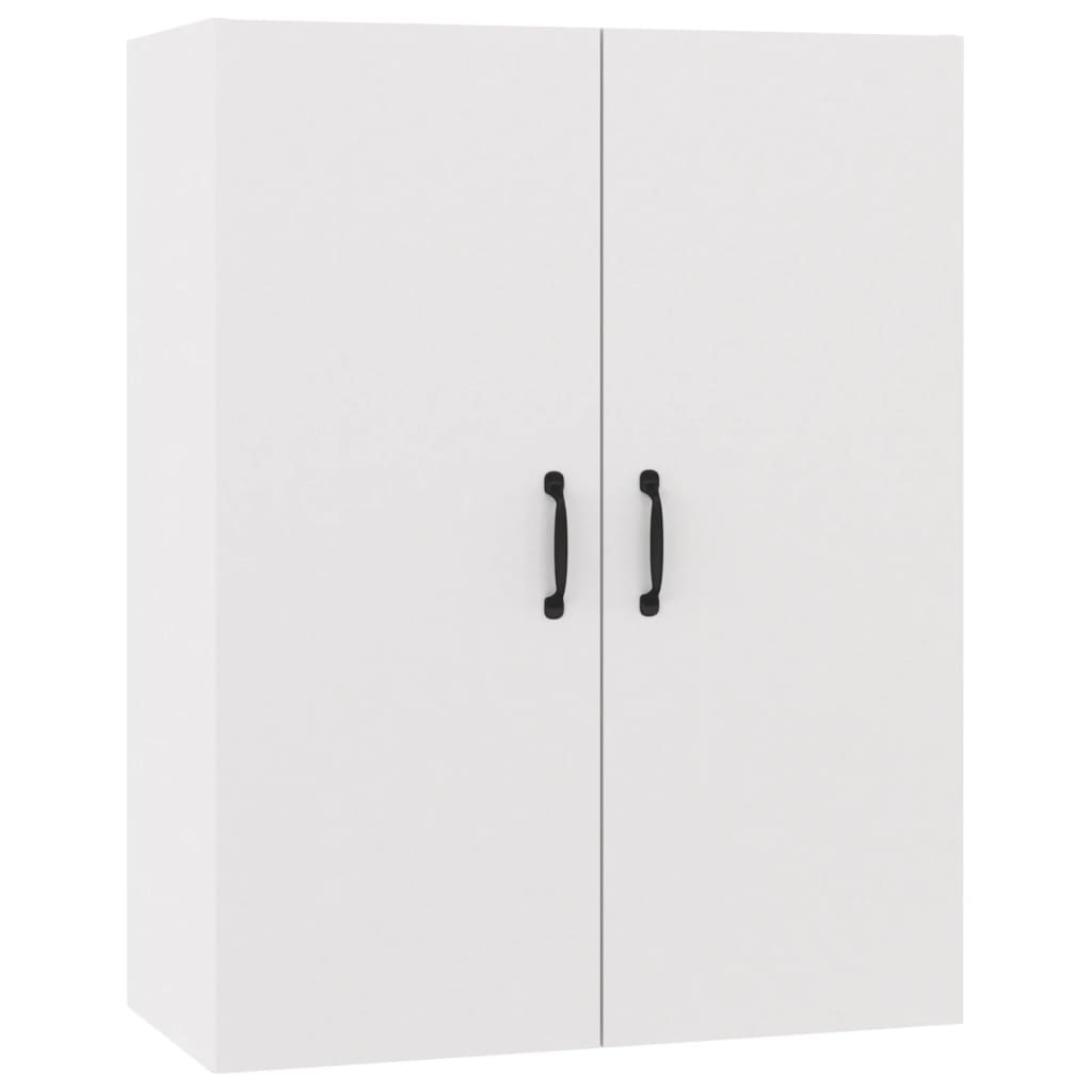 Armario colgante de madera de ingeniería blanco 69,5x34x90 cm