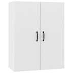 Armario colgante de madera de ingeniería blanco 69,5x34x90 cm