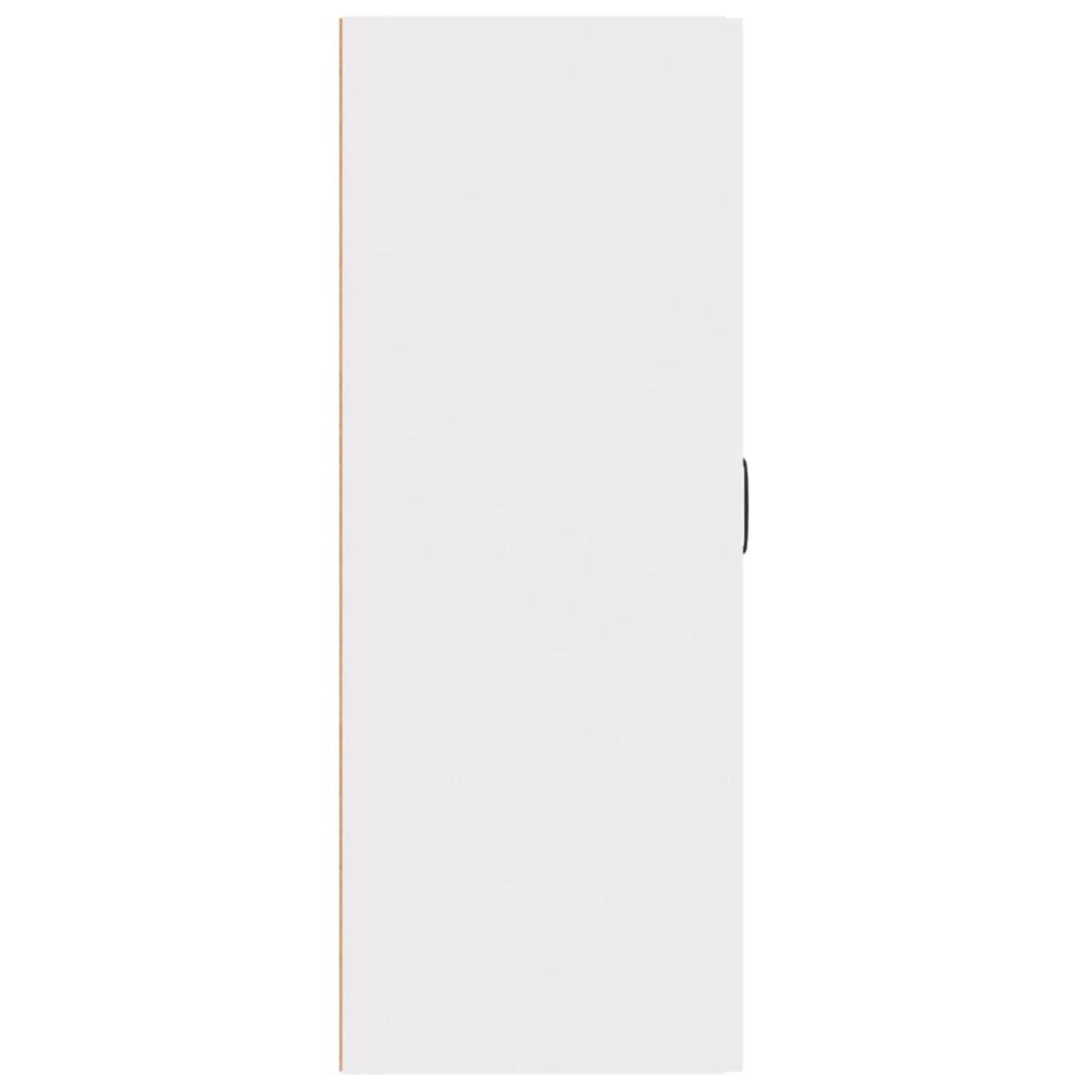 Armario colgante de madera de ingeniería blanco 69,5x34x90 cm
