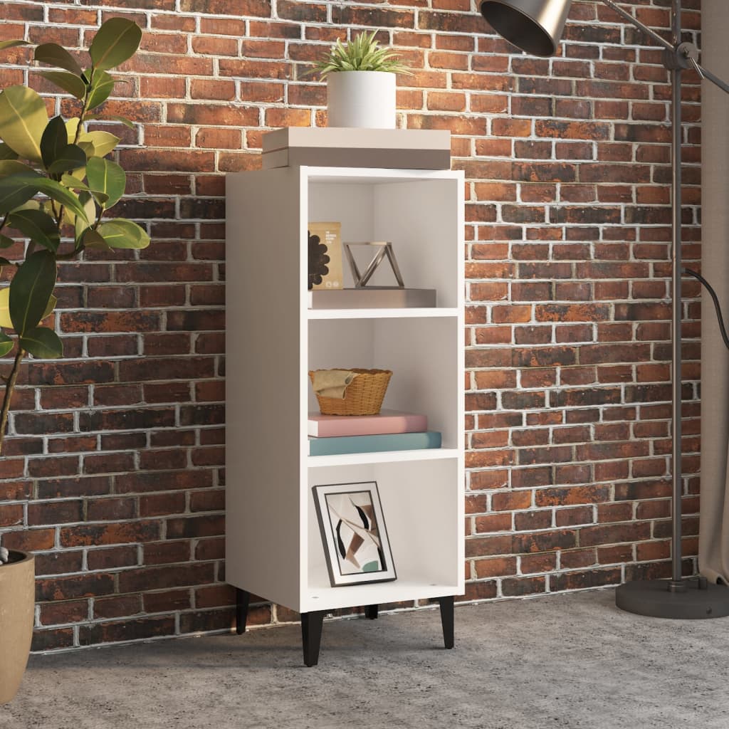 Aparador de madera contrachapada roble Sonoma 60x35x70 cm