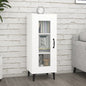 White plywood sideboard 34.5x34x90 cm