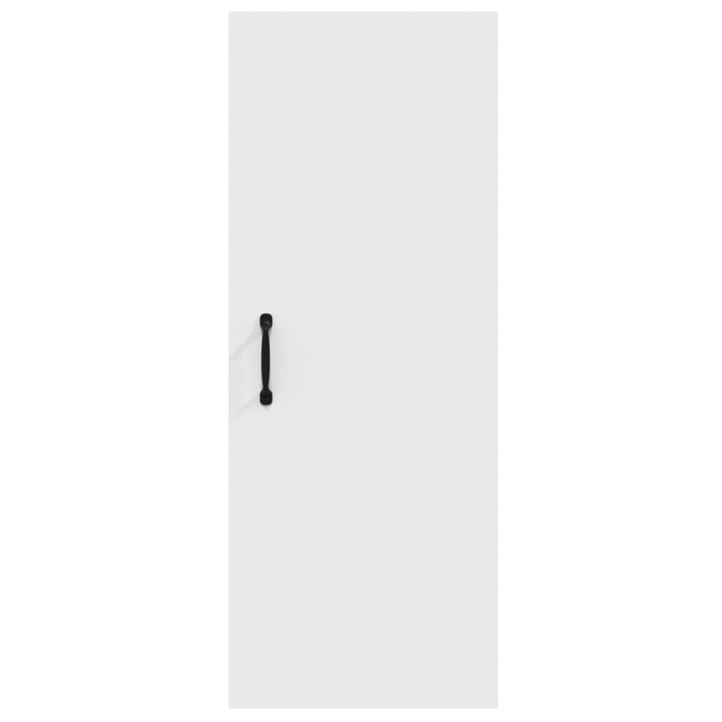 Armario de pared madera de ingeniería blanco 34,5x34x90 cm