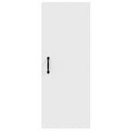 Armario de pared madera de ingeniería blanco 34,5x34x90 cm