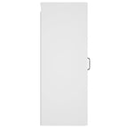 Armario de pared madera de ingeniería blanco 34,5x34x90 cm