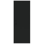 Armario de pared madera de ingeniería negro 34,5x34x90 cm