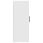 Armario de pared madera de ingeniería blanco 35x34x90 cm