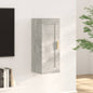 Wall cabinet engineered wood white 35x34x90 cm