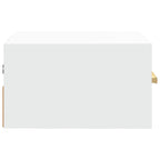 Mesita de noche de pared blanco 35x35x20 cm