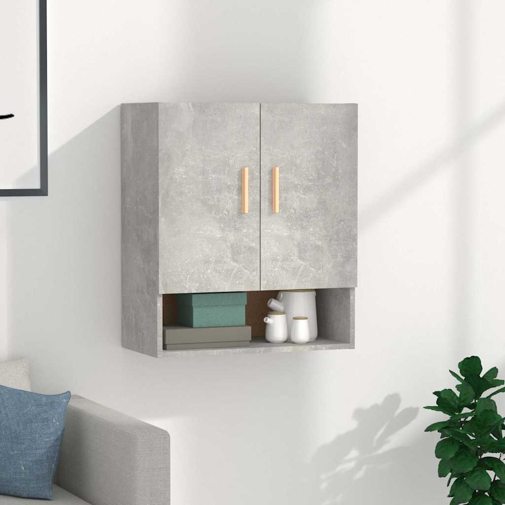 Armario de pared madera contrachapada blanco 37x37x37 cm