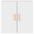 Armario de pared madera contrachapada blanco 37x37x37 cm