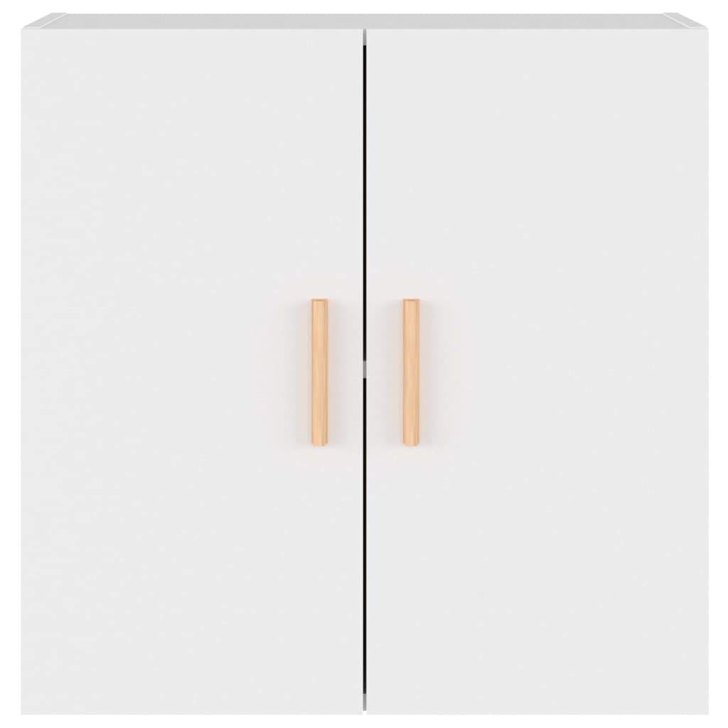 Armario de pared madera contrachapada blanco 37x37x37 cm