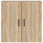 Armario de pared madera contrachapada roble Sonoma 60x31x60 cm