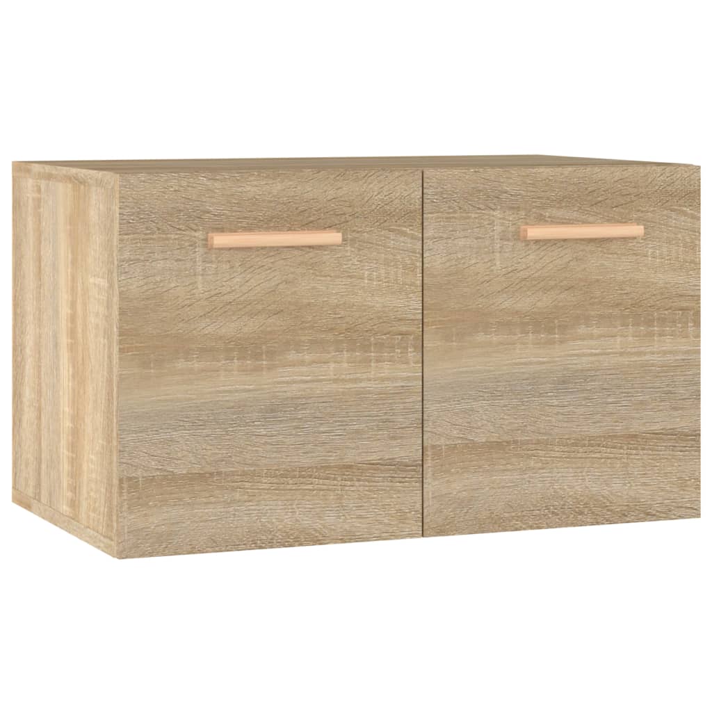 Armario de pared madera ingeniería roble Sonoma 60x36,5x35 cm