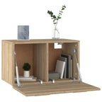Armario de pared madera ingeniería roble Sonoma 60x36,5x35 cm