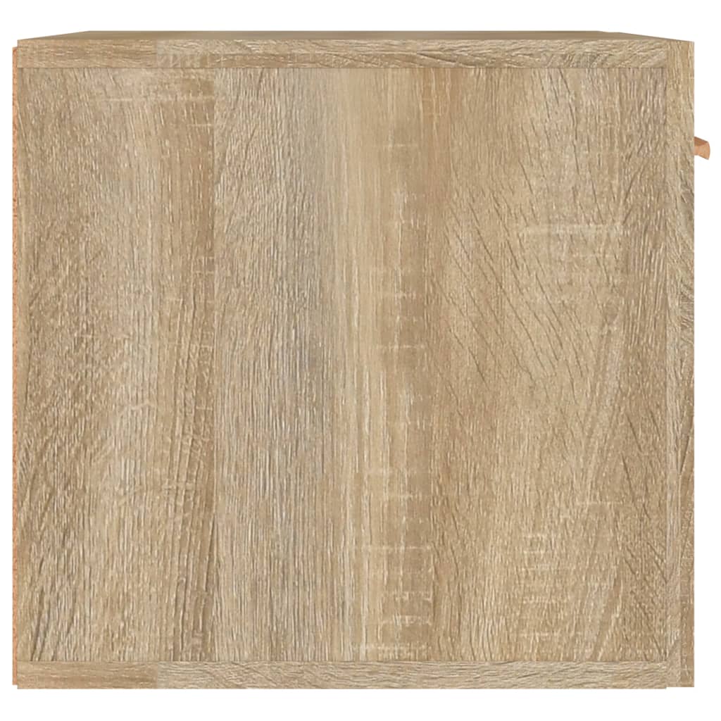 Armario de pared madera ingeniería roble Sonoma 60x36,5x35 cm