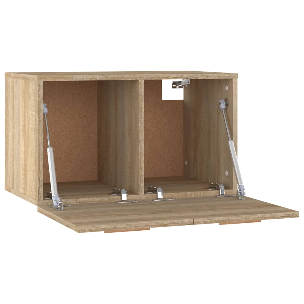 Armario de pared madera ingeniería roble Sonoma 60x36,5x35 cm