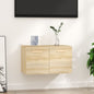 Sonoma Oak Engineered Wood Wall Cabinet 60x36.5x35 cm