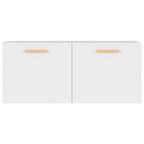 Armario de pared madera de ingeniería blanco 80x35x36,5 cm