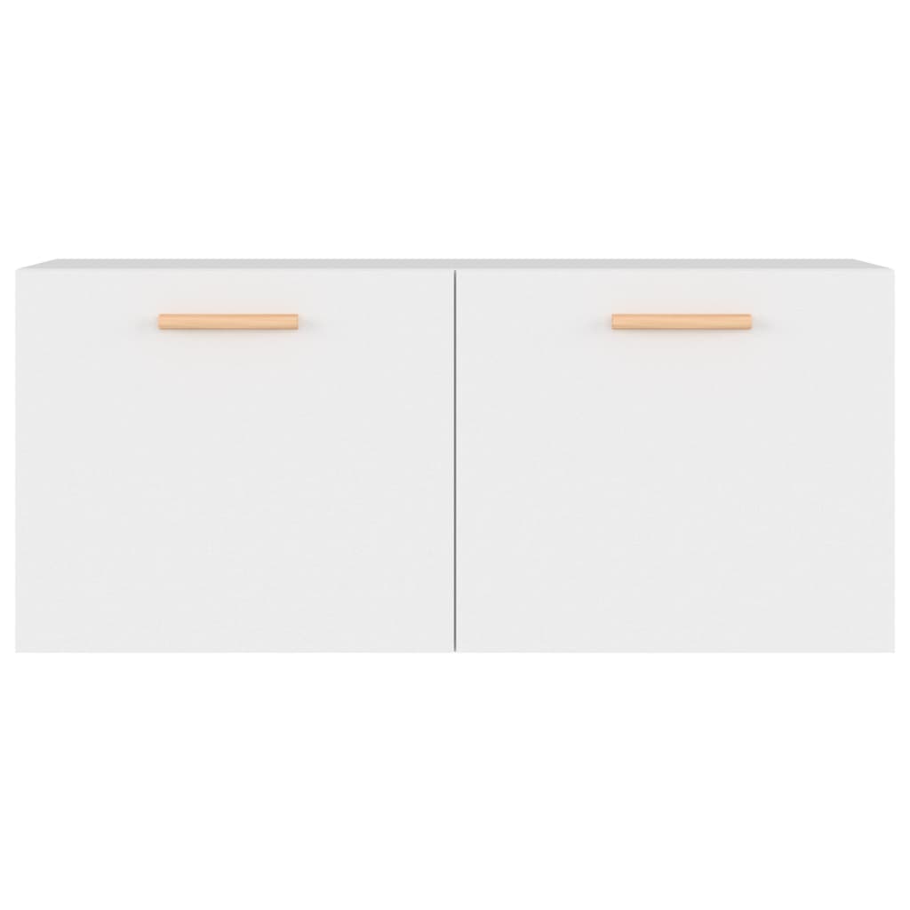 Armario de pared madera de ingeniería blanco 80x35x36,5 cm