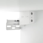 Armario de pared madera de ingeniería blanco 80x35x36,5 cm