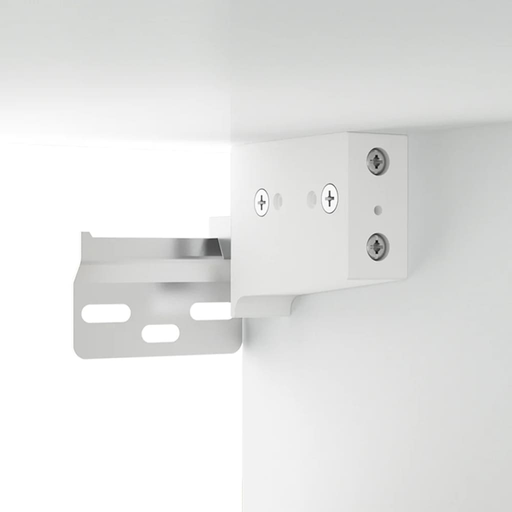 Armario de pared madera de ingeniería blanco 80x35x36,5 cm