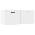 Armario de pared madera de ingeniería blanco 80x36,5x35 cm