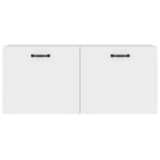 Armario de pared madera de ingeniería blanco 80x36,5x35 cm