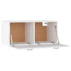Armario de pared madera de ingeniería blanco 80x36,5x35 cm
