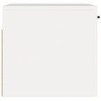 Armario de pared madera de ingeniería blanco 80x36,5x35 cm