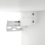 Armario de pared madera de ingeniería blanco 80x36,5x35 cm