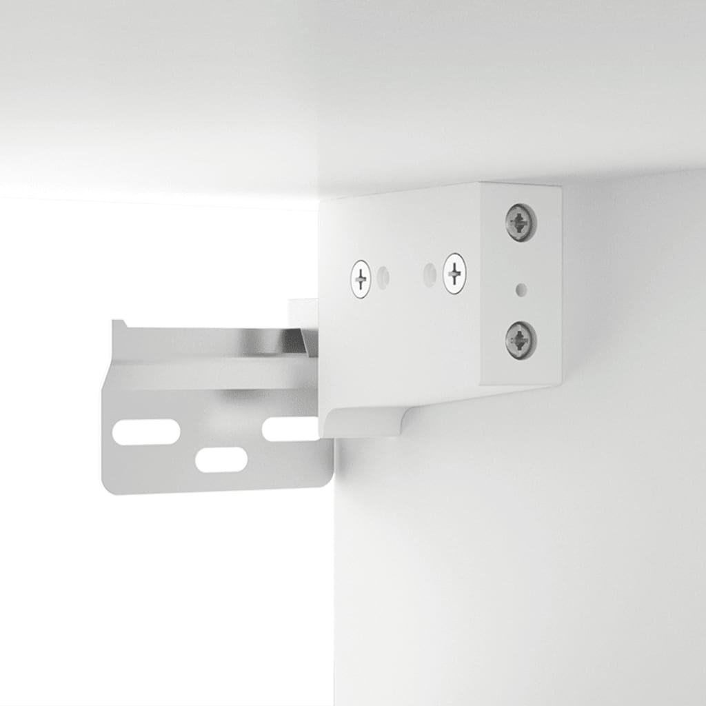 Armario de pared madera de ingeniería blanco 80x36,5x35 cm