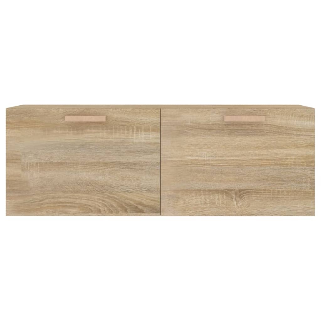 Armario pared madera contrachapada roble Sonoma 100x36,5x35 cm