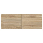 Armario pared madera contrachapada roble Sonoma 100x36,5x35 cm