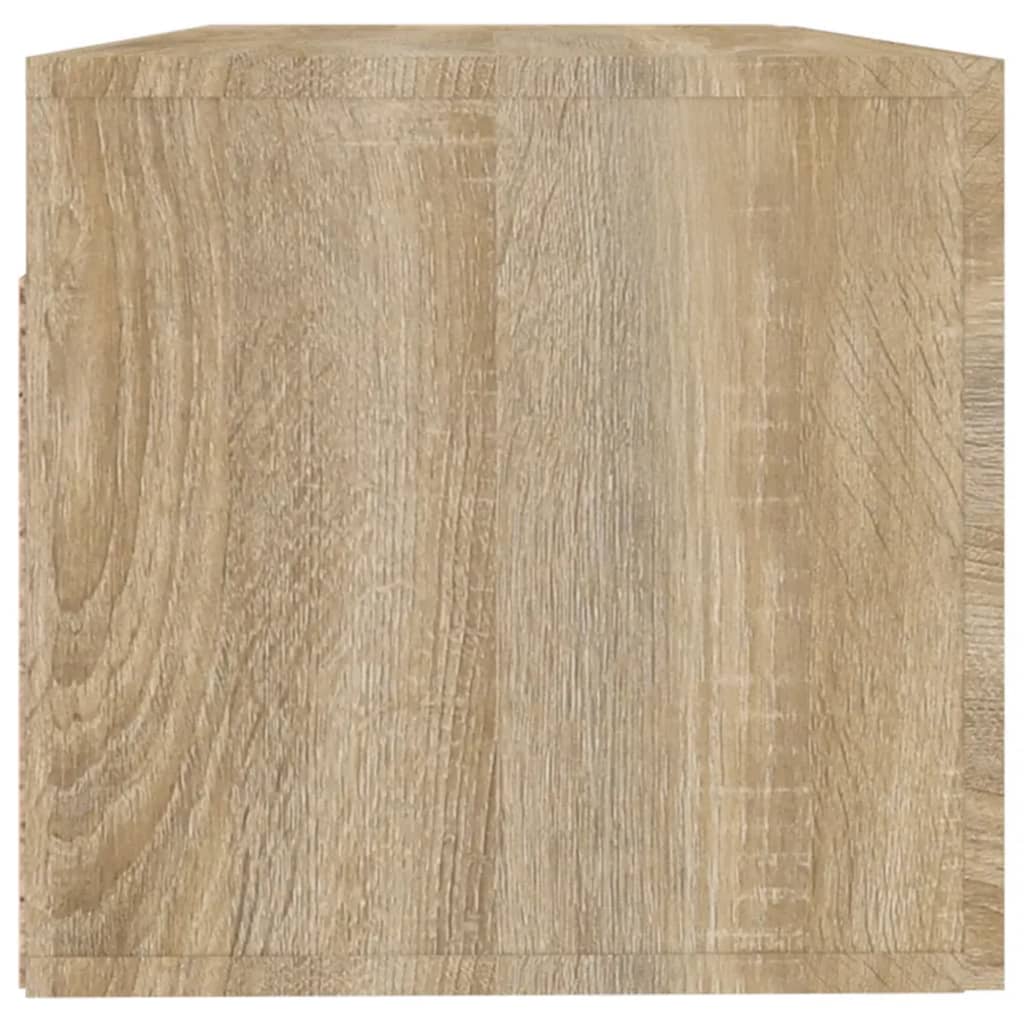 Armario pared madera contrachapada roble Sonoma 100x36,5x35 cm