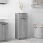 Sonoma Grey Plywood Bathroom Cabinet 32x34x90 cm